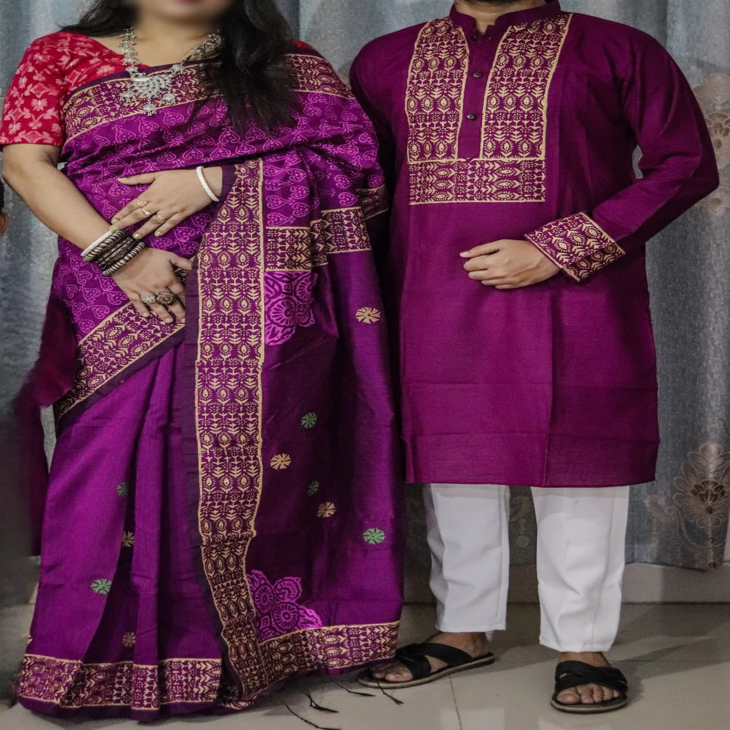 ধুপিয়ান সিল্ক, ব্লক প্রিন্টের